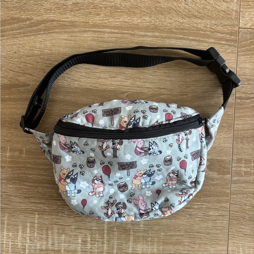 Winnie the Pooh and bluey Fanny pack